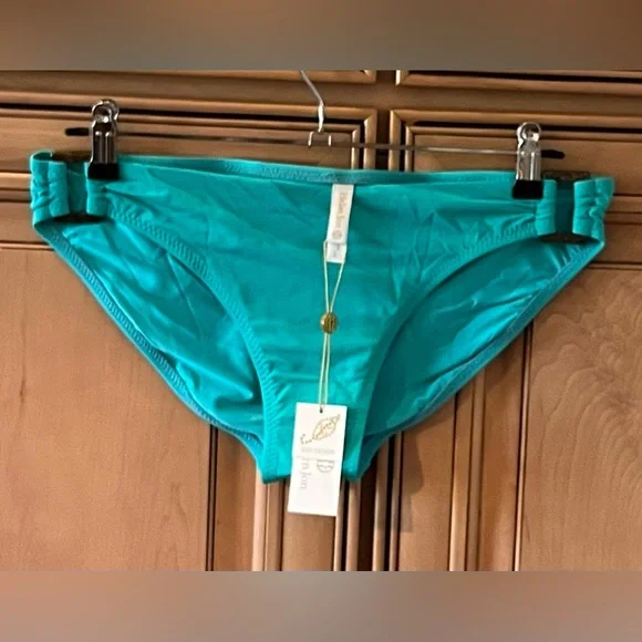 NWT Helen Jon Tortoise Hipster Swim Bottom